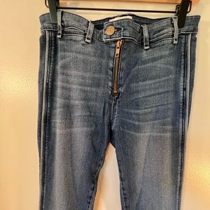 Brand: McGuire - Color: Medium Denim - Style: Long Flared Jeans